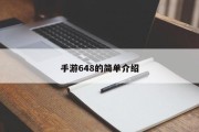 手游648的简单介绍