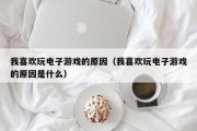 我喜欢玩电子游戏的原因（我喜欢玩电子游戏的原因是什么）