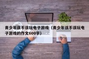 青少年该不该玩电子游戏（青少年该不该玩电子游戏的作文600字）