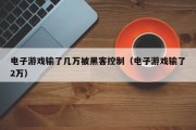 电子游戏输了几万被黑客控制（电子游戏输了2万）