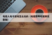 电摇人电子游戏怎么玩的（电摇舞舞蹈视频完整版）
