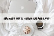 新加坡世界杯买卖（新加坡足球为什么不行）