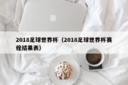 2018足球世界杯（2018足球世界杯赛程结果表）