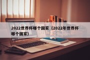 2022世界杯哪个国家（2022年世界杯哪个国家）