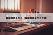 篮球联赛是什么（篮球联赛是什么生肖）